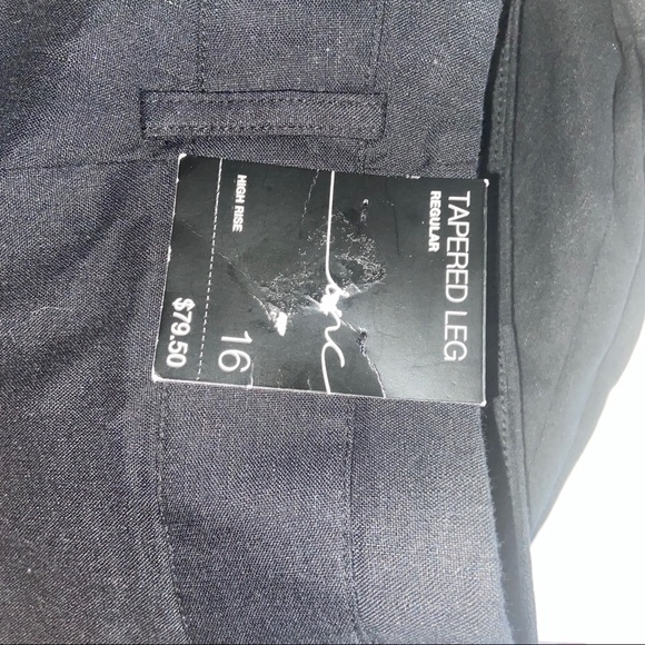 Inc international concepts BLACK tapered leg pants - Picture 4 of 4